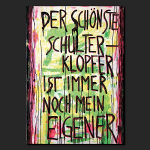 Postkarte "Schulterklopfer"