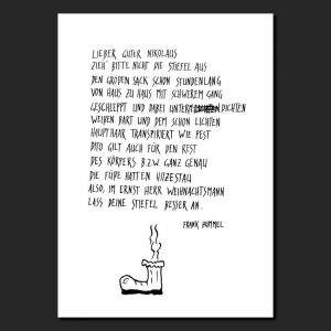 Postkarte "Weihnachtsstinker"